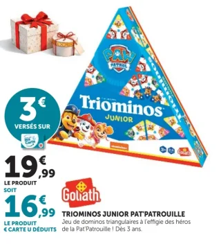 Triominos Junior Pat'Patrouille Goliath