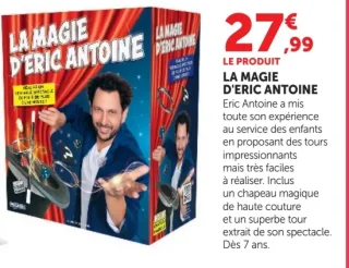 Coffret de magie La Magie d'Eric Antoine Megableu