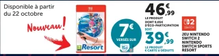Jeu Nintendo Switch 2 Nintendo Switch Sports Resort