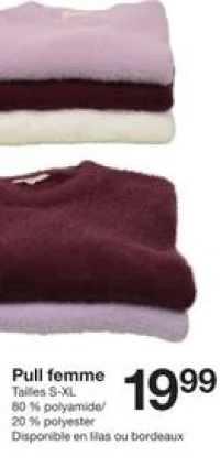 Pull femme