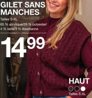 Zeeman Gilet sans manches