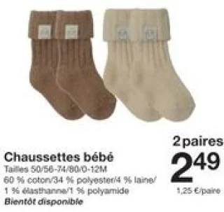 Chaussettes bébé