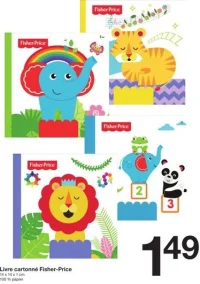 Livre cartonné Fisher-Price