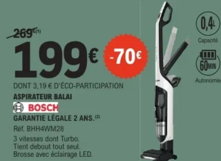 Aspirateur balai Bosch