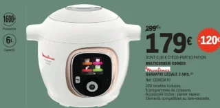 Multicuiseur Cookeo Moulinex