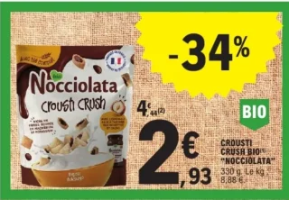 Crousti Crush Bio "Nocciolata"