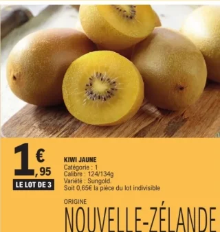 Kiwi Jaune Sungold