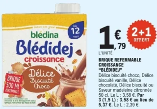Brique refermable Croissance Blédidej