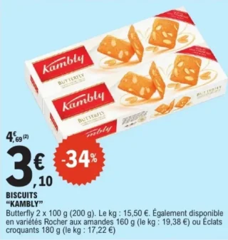 Biscuits Kambly