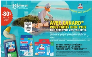 Produits de la gamme "CANARD GEL" et "FRESH DISC" Canard