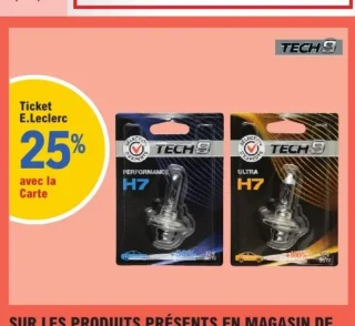 Gamme ampoules auto "Tech9"