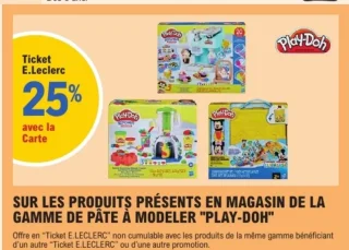 Gamme de pâte à modeler "Play-Doh"