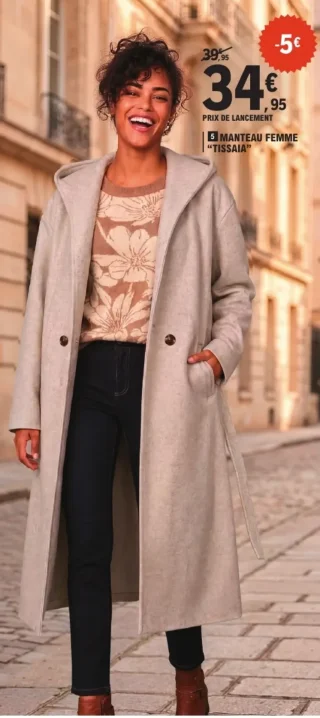 Manteau femme Tissaia