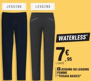 Jegging ou Legging femme Tissaia Basics