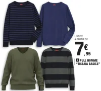 Pull homme Tissaia Basics