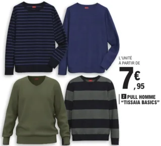 Pull homme Tissaia Basics