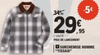 Surchemise homme Tissaia