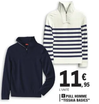 Pull homme "TISSAIA BASICS"