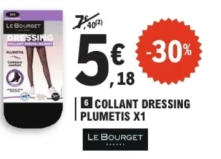 Collant Dressing Plumetis x1 Le Bourget