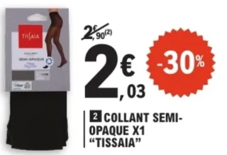 Collant semi-opaque x1 Tissaia