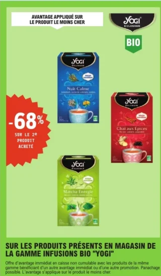 Infusions bio Yogi