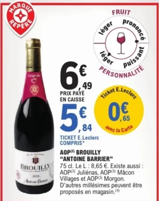 AOP Brouilly "Antoine Barrier"