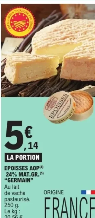 Epoisses AOP 24% MAT.GR. "Germain"