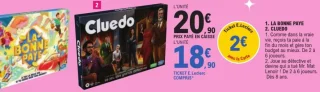 Jeu de société La Bonne Paye / Cluedo Hasbro
