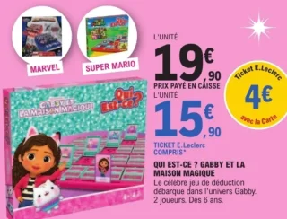 Jeu de société Qui est-ce ? Gabby et la maison magique Hasbro