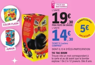 Jeu de société Tic Tac Boum