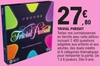 Jeu de société Trivial Pursuit