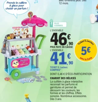 Chariot des délices Vtech Baby