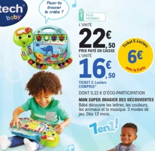 Mon super imagier des découvertes Vtech Baby