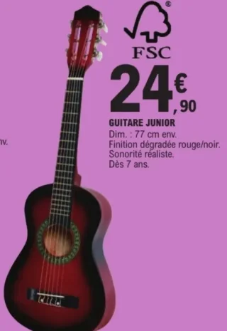 Guitare junior