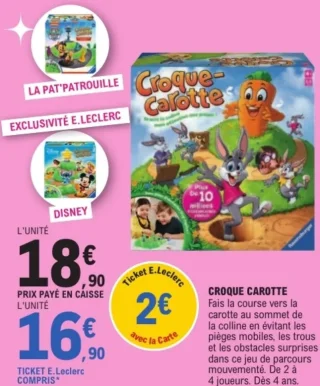 Jeu de société Croque Carotte Ravensburger