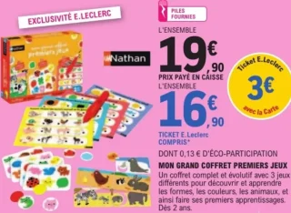 Mon grand coffret premiers jeux Nathan