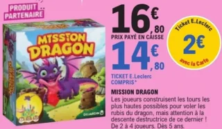 Jeu de société Mission Dragon Dujardin