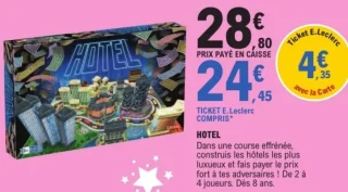 Jeu de société Hotel