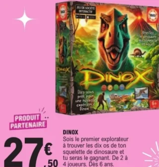 Jeu de société Dinox