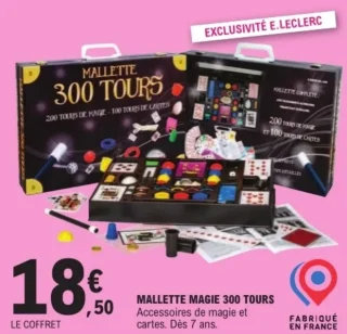 Mallette Magie 300 Tours