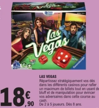 Jeu de société Las Vegas Ravensburger