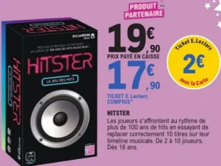 Jeu de société Hitster Dujardin