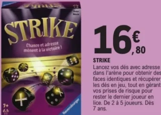 Jeu de société Strike Ravensburger