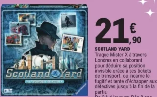 Jeu de société Scotland Yard Ravensburger