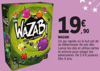 Jeu de société Wazabi