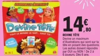Jeu de société Devine Tête