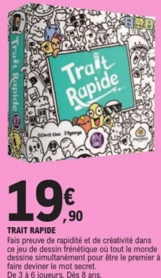 Jeu de société Trait Rapide