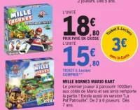 Jeu de société MILLE BORNES MARIO KART