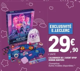 Calendrier de l'Avent KPOP Demon Hunters Cinereplicas
