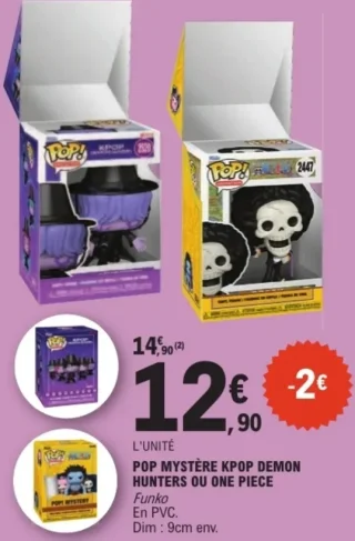 Pop Mystère KPOP Demon Hunters ou One Piece Funko